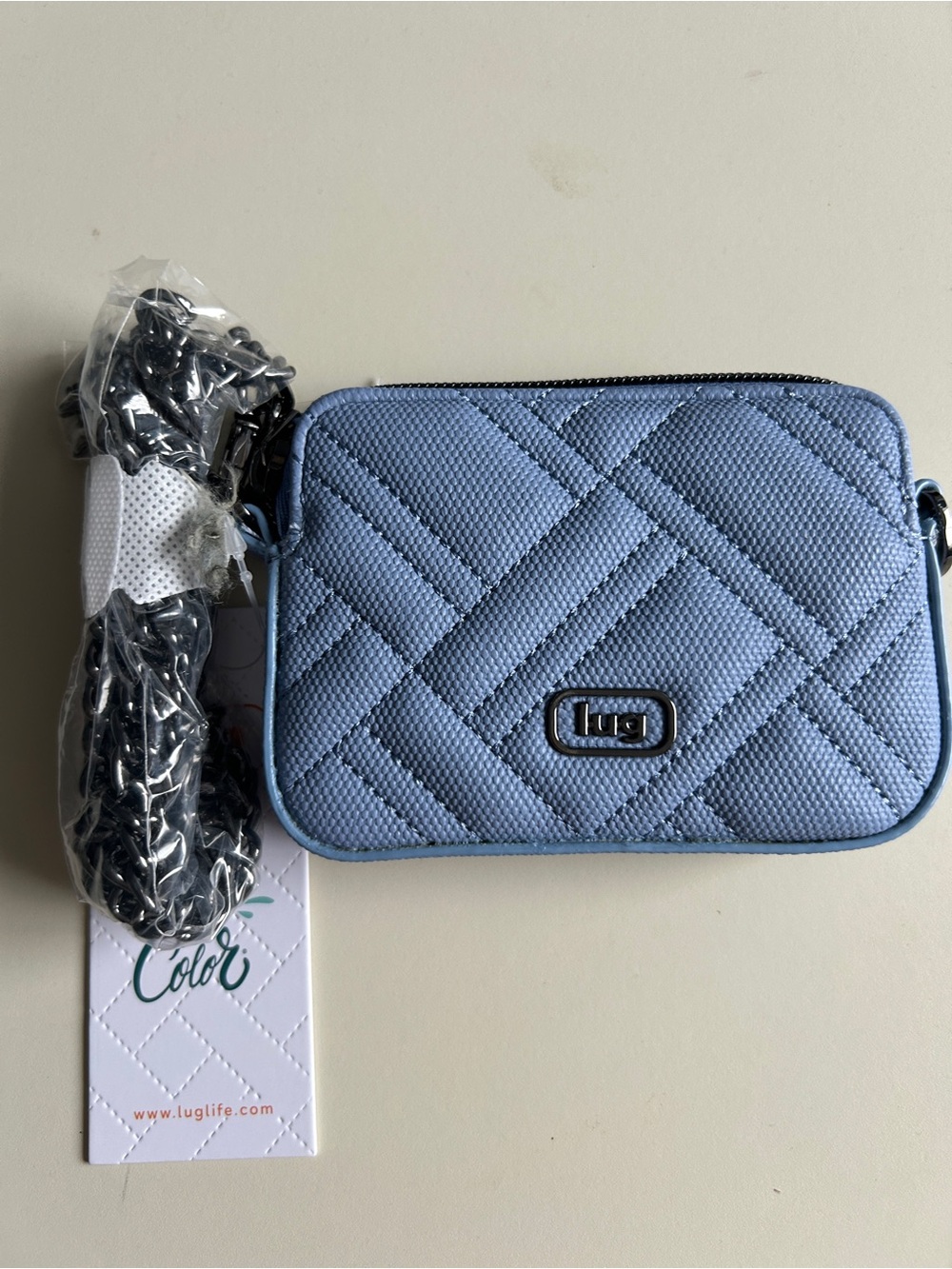 LUG MATTE LUXE JUKE MINI NAG BLUEBELL NWT